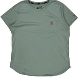 Force Carhartt T-Shirt - Large Green Cotton