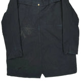 Barbour Parka - Large Navy Polyester