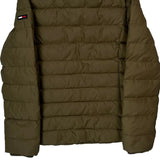 Tommy Hilfiger Denim Puffer - Small Green Polyester