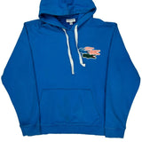 Lacoste Hoodie - XL Blue Cotton