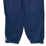 Adidas Track Pants - Medium Blue Nylon