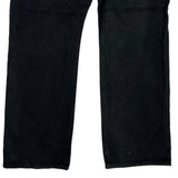 Levis 501 Jeans - 35W 30L Black Cotton