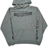 Motorcycles Harley Davidson Graphic Hoodie - XL Grey Cotton