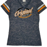 Original Since 1903 Harley Davidson Graphic T-Shirt - Large Grey Cotton