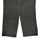 Carhartt Double Knee Carpenter Pants - 34W 31L Gray Cotton