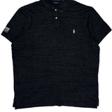 Polo By Ralph Lauren Slim Fit Polo Shirt - XL Black Cotton