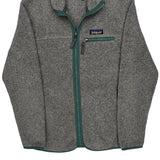 Patagonia Fleece Jacket - XS Gray Polyester
