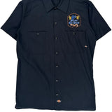 Mug Club 149 Dickies Graphic Short Sleeve Shirt - Small Black Polyester Blend