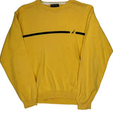Nautica Sweater - Medium Yellow Cotton