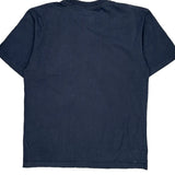 Dickies T-Shirt - Large Blue Cotton
