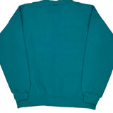90'S Blank Lee Sweatshirt - XL Green Cotton