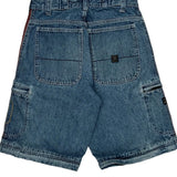 Route 66 Cargo Denim Shorts - 26W US 4 Blue Denim
