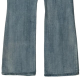 Harley Davidson Boot Cut Jeans - 32W US 6 Light Wash Cotton