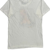 Rose Cartoon T-Shirt - Large White Cotton