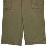 Levis Cargo Trousers - 31W 30L Khaki Cotton