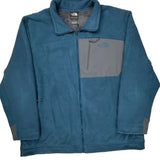The North Face Fleece Jacket - 2XL Blue Polyester