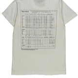 Single Stitch Babe Ruth Screen Stars Graphic T-Shirt - Small White Cotton Blend