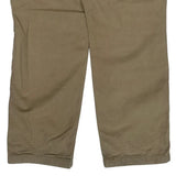 Carhartt Double Knee Carpenter Trousers - 34W 32L Beige Cotton