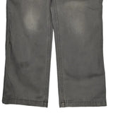 Carhartt Carpenter Trousers - 33W 34L Grey Cotton