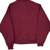 Heavyweight Starter Sweatshirt - XL Burgundy Cotton Blend