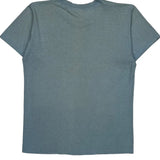 Single Stitch 80S Peace March Nuclear Disarmament Screen Stars Graphic T-Shirt - Large Blue Cotton Blend