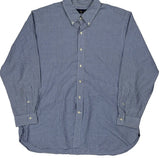Ralph Lauren Checked Shirt - XL Blue Cotton