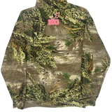 Age 11-12 Realtree Camo Hoodie - Medium Khaki Cotton Blend
