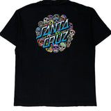 Santa Cruz T-Shirt - Medium Black Cotton