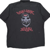 Bad Ass Mafia Red Kap Graphic Short Sleeve Shirt - XL Black Cotton Blend