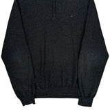 Tommy Hilfiger 1/4 Zip - XL Gray Cotton
