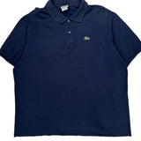 Lacoste Polo Shirt - 4XL Navy Cotton
