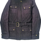 Barbour Coat - Small Purple Polyester