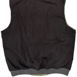 Nautica Vest - 2XL Brown Cotton Blend