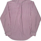 Ralph Lauren Striped Shirt - XL Pink Cotton