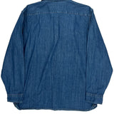 Jackson Worker Levis Denim Shirt - Large Blue Cotton
