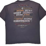 Single Stitch Christian-Themed West Wear Graphic T-Shirt - XL Gray Cotton