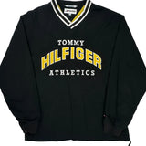 Athletics Tommy Hilfiger Spellout Sweatshirt - XL Black Cotton