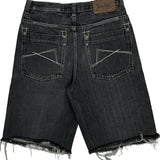 Avirex Denim Shorts - 28W 12L Gray Denim