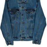 Levis Denim Jacket - Small Blue Denim