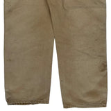 Carhartt Double Knee Carpenter Pants - 32W 31L Beige Cotton