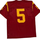USc Trojans Nike Football Jersey - Large Red Polyester