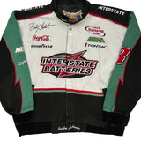 Bobby Labonte Interstate Batteries Nascar Bomber Jacket - XL Black Polyester