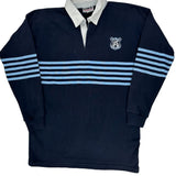 Ums Striped Rugby Shirt - XL Navy Cotton