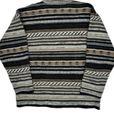Unbranded Striped Sweater - Large Multicoloured Wool Blend