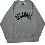 Delaware Mv Sport College Sweatshirt - XL Grey Cotton Blend