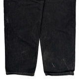 Levis 550 Jeans - 38W 32L Black Cotton