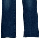 True Religion Boot Cut Jeans - 30W UK 8 Blue Cotton