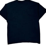 Made In USA Reebok Nfl T-Shirt - Large Black Cotton