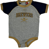 Age 24 Months Brewers Nike Sweatshirt - 2XS Gold Cotton