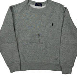 Age 6-7 Polo By Ralph Lauren Sweatshirt - Small Grey Cotton
